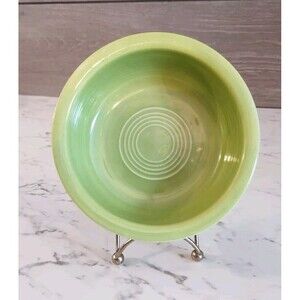 Vintage Fiesta Original Chartreuse Green 5.5" Fruit Bowl Homer Laughlin Retro